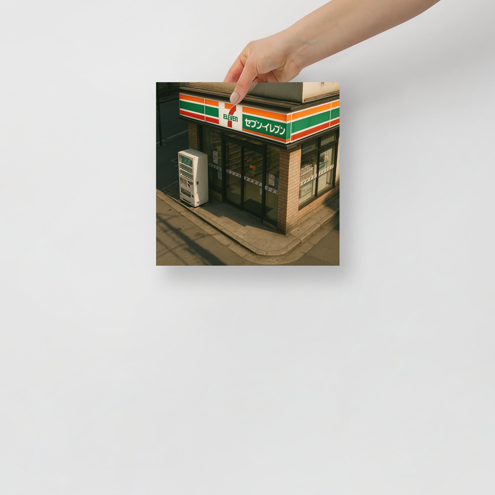 7-Eleven Snapshot Poster – Everyday Japanese Street Scene Art