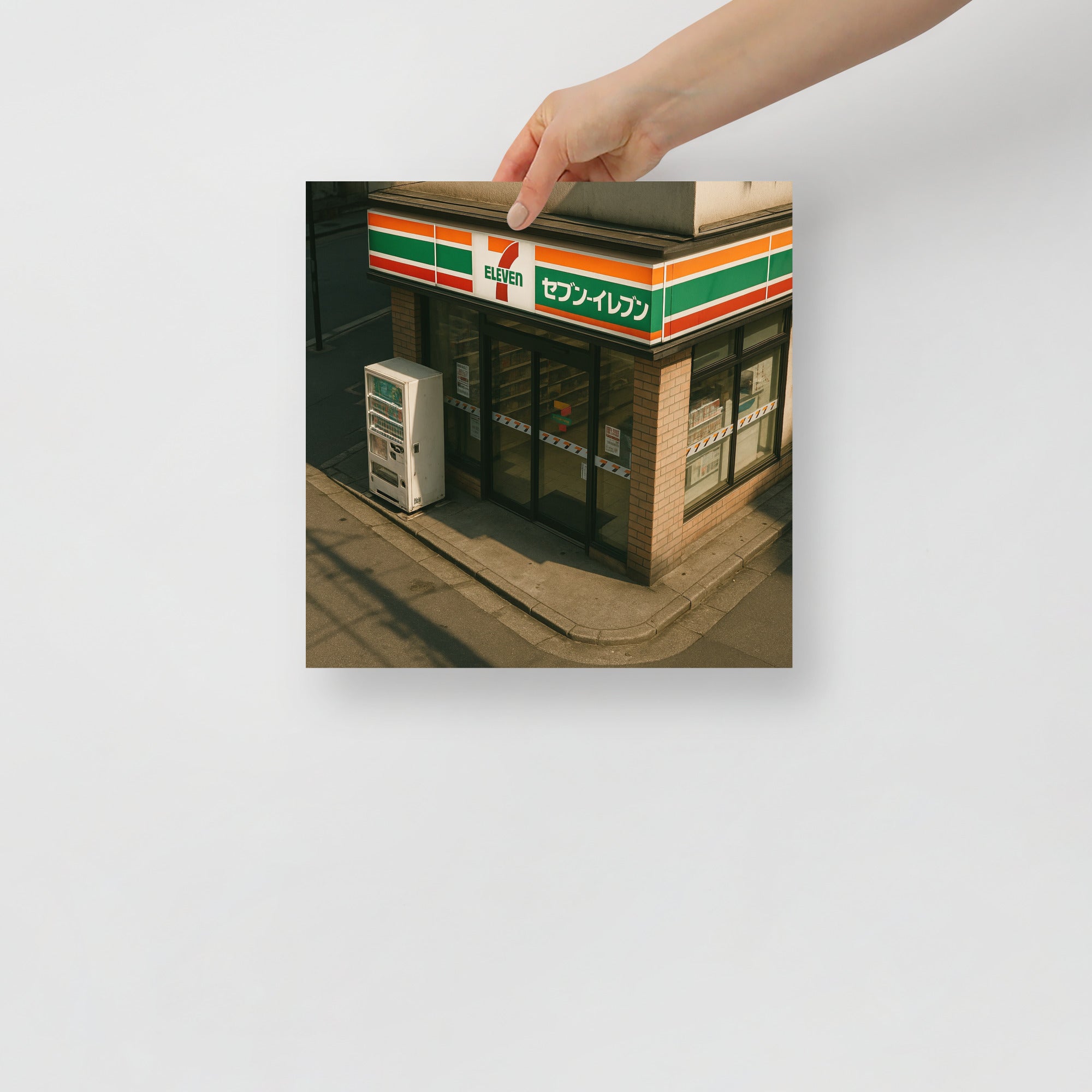 7-Eleven Snapshot Poster – Everyday Japanese Street Scene Art
